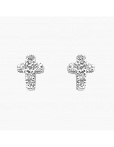 Magic Touch cross earrings de l' environnement